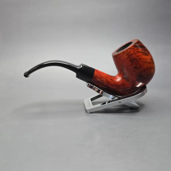 Calibano (Mastro de Paja) 101 S C2 Smooth Bent Billiard Estate Briar Pipe, Unsmoked - Image 4