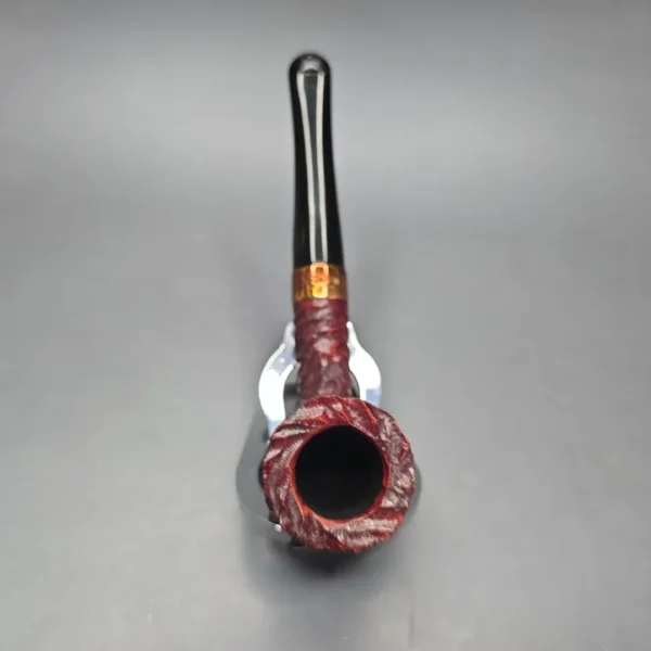 Peterson 2025 Christmas Pipe 120 Rusticated Dublin with Copper (Unsmoked Estate) - Image 9