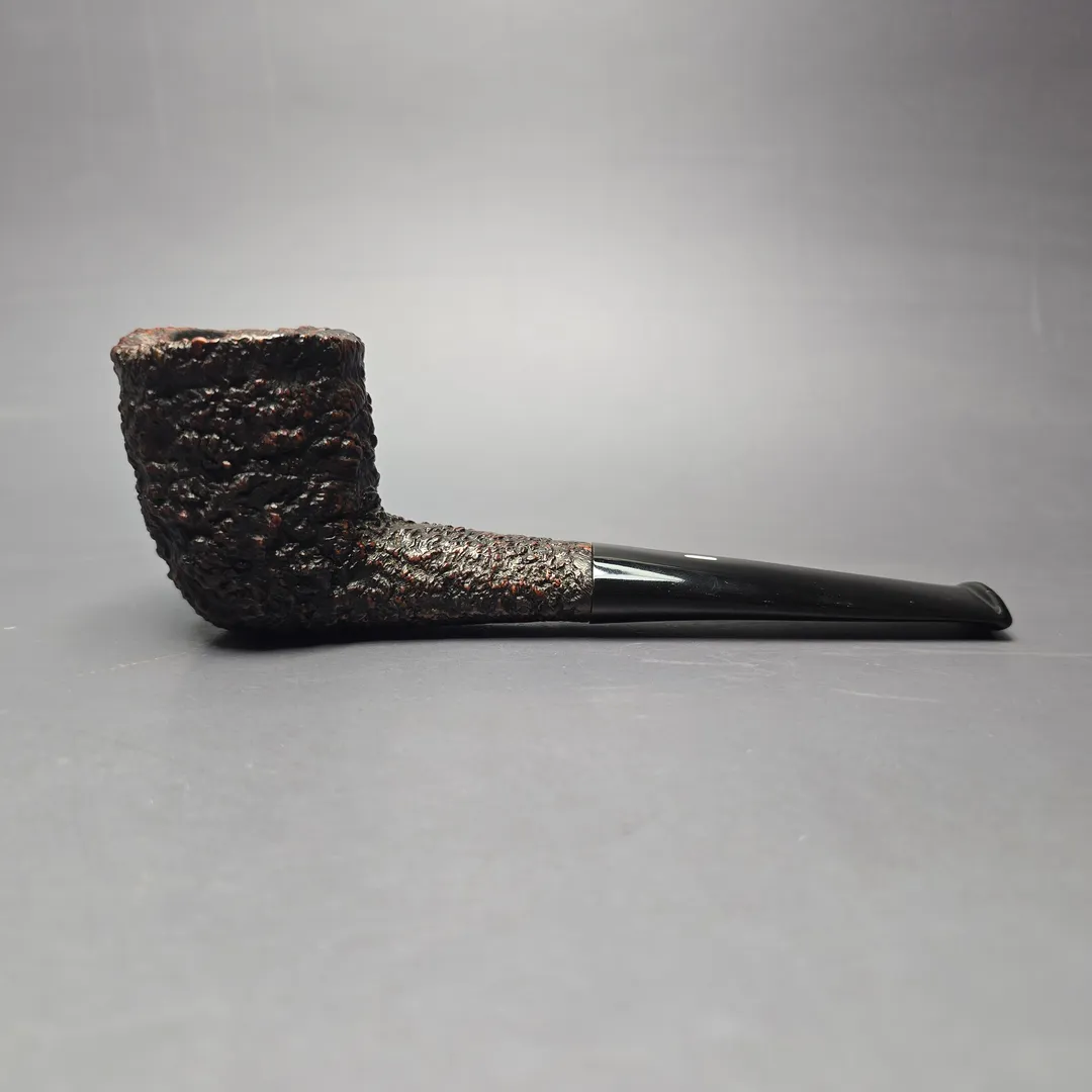 Castello (c.1960s-80s) Sea Rock Briar 3K 34 Rusticated Dublin Estate Briar Pipe, Italian Estates - Image 2