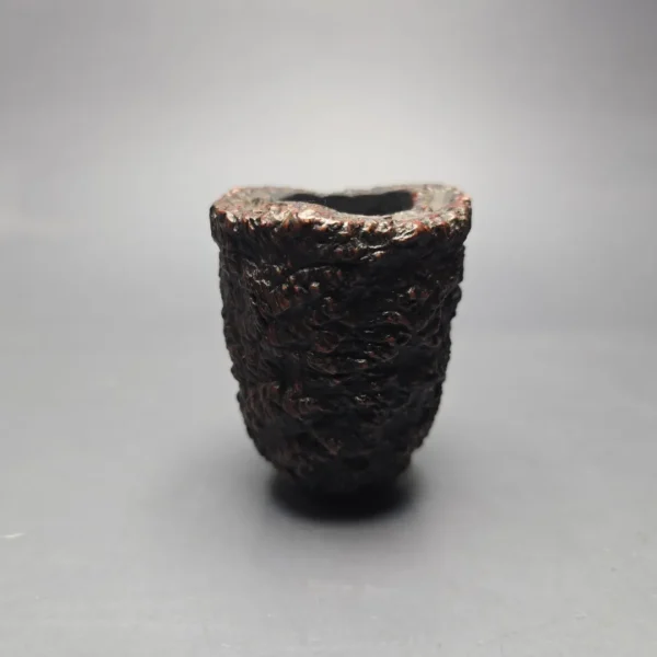 Castello (c.1960s-80s) Sea Rock Briar 3K 34 Rusticated Dublin Estate Briar Pipe, Italian Estates - Image 4