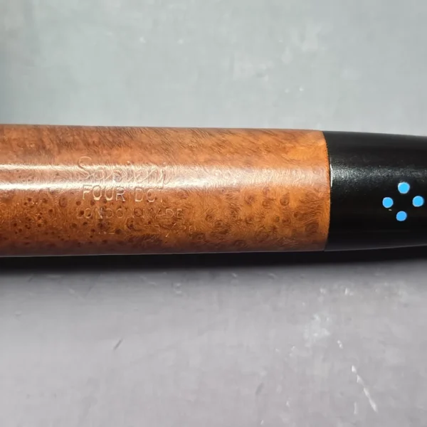 Sasieni Family Era (c.1946-50) Four Dot Buckingham Smooth Billiard Estate Briar Pipe, English Estates - Image 9