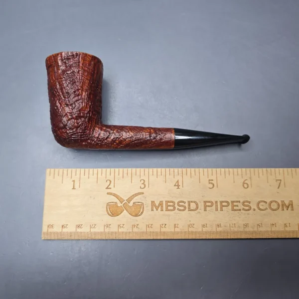 Radice Silk Cut Sandblasted Stack Dublin Estate Briar Pipe, Unsmoked - Image 12