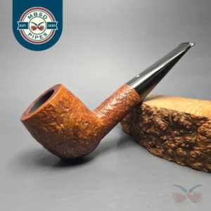 Dunhill 1968 Tanshell 127 Sandblasted Billiard Estate Briar Pipe, English Estates