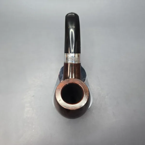 Peterson 160th Anniversary Pat. B Dark Smooth Bent Billiard Briar Pipe, New - Image 6