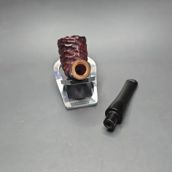 Peterson 2025 Christmas Pipe 120 Rusticated Dublin with Copper (Unsmoked Estate) - Image 14