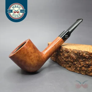 Sasieni Family Era (c.1950-79) Four Dot Natural Moorgate S Smooth Pot Estate Briar Pipe, English Estates