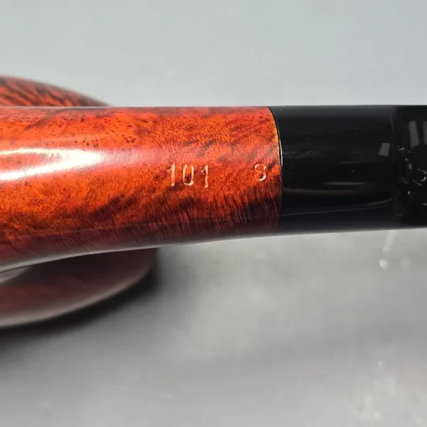 Calibano (Mastro de Paja) 101 S C2 Smooth Bent Billiard Estate Briar Pipe, Unsmoked - Image 11