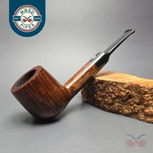 James Upshall A Grade Group 5 Smooth Billiard Estate Briar Pipe, Unsmoked