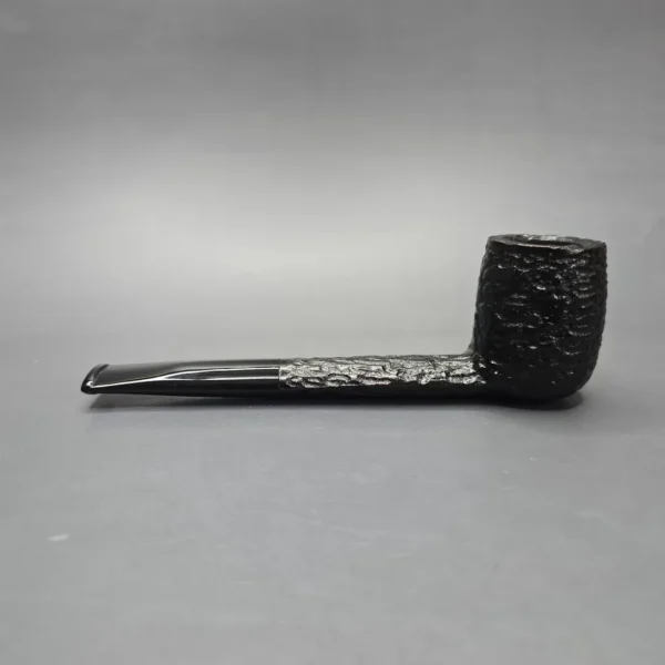 Rossi Mezzanotte 8801 Rusticated Canadian Briar Pipe, New - Image 4