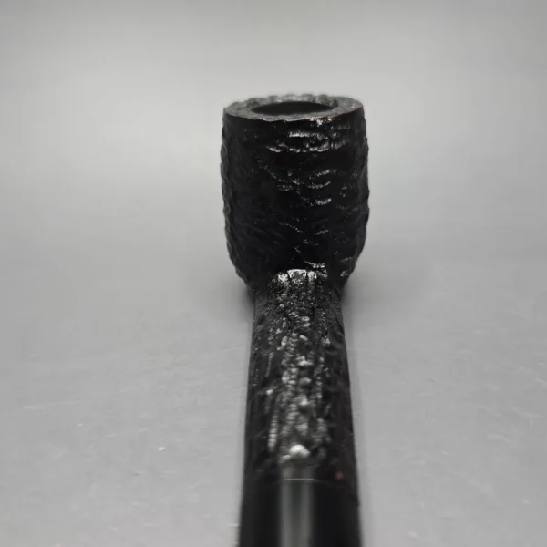 Rossi Mezzanotte 8801 Rusticated Canadian Briar Pipe, New - Image 6