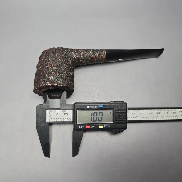 Castello (c.1960s-80s) Sea Rock Briar 3K 34 Rusticated Dublin Estate Briar Pipe, Italian Estates - Image 13