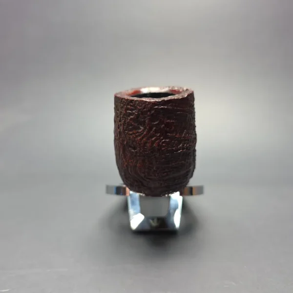 Peterson Irish Harp 106 Sandblasted Billiard w/ Silver Briar Pipe, New - Image 4