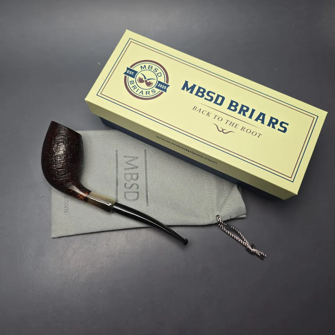 MBSD Briars Modern Masters Sandblasted Cutty with Faux Horn (New) - Image 2