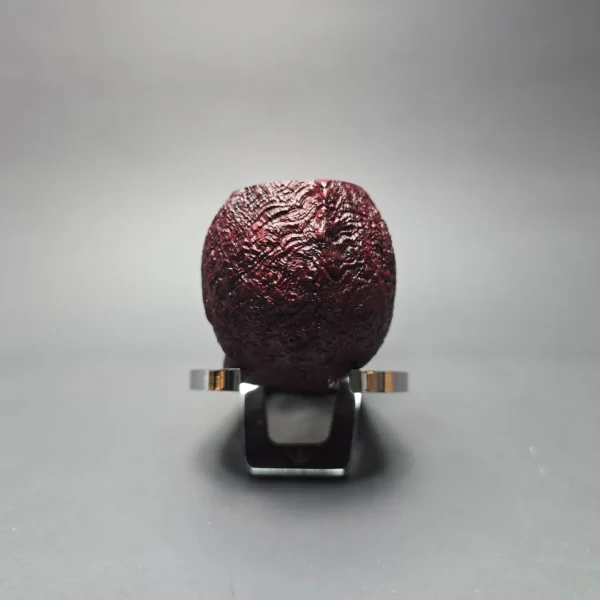 Buckeye Hand Made Contrast Sandblasted Fugu Briar Pipe, New - Image 3
