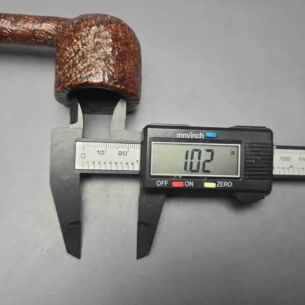 Savinelli (Pre-1970s) Punto Oro 1018 Sandblasted Pot Estate Briar Pipe, Italian Estates - Image 13