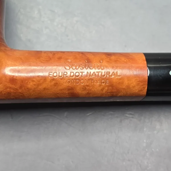 Sasieni Family Era (c.1950-79) Four Dot Natural Moorgate S Smooth Pot Estate Briar Pipe, English Estates - Image 10