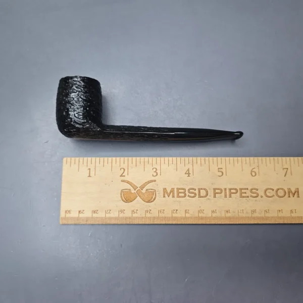 Rossi Mezzanotte 8801 Rusticated Canadian Briar Pipe, New - Image 12