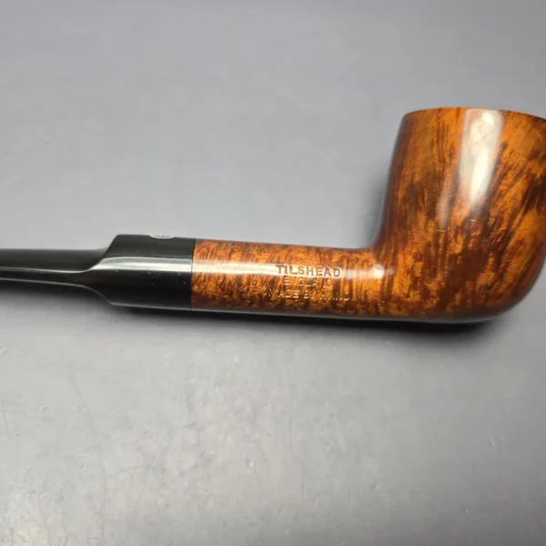 James Upshall A Grade Group 5 Smooth Billiard Estate Briar Pipe, Unsmoked - Image 6