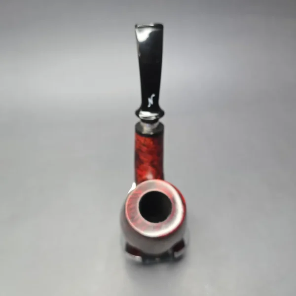 Nording Giant Classic A Smooth Bent Billiard w/ Silver Estate Briar Pipe, Unsmoked - Image 8