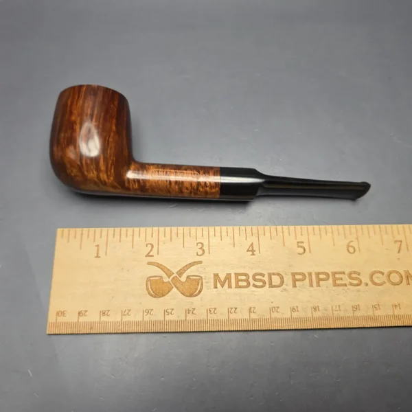 James Upshall A Grade Group 5 Smooth Billiard Estate Briar Pipe, Unsmoked - Image 15