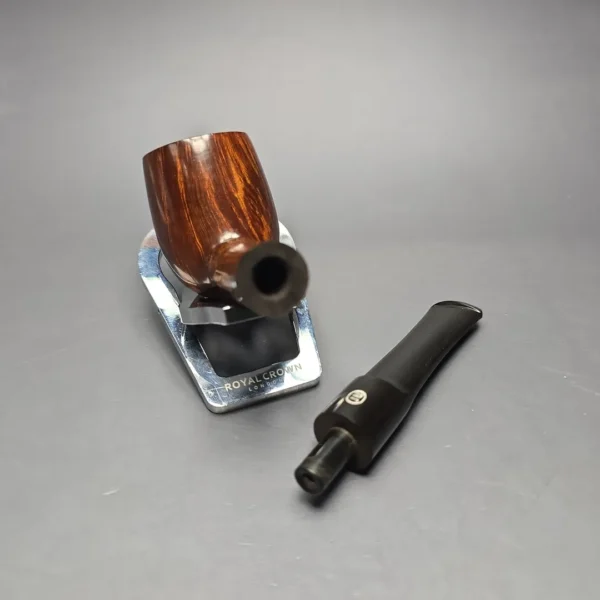 James Upshall A Grade Group 5 Smooth Billiard Estate Briar Pipe, Unsmoked - Image 13