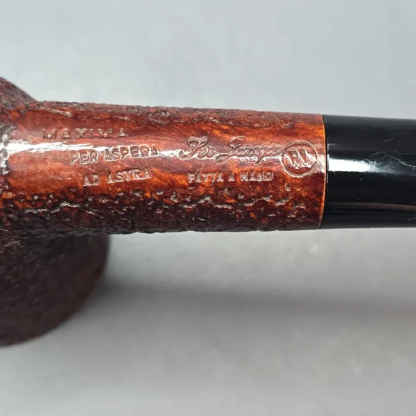 Ser Jacopo (c.1994-97) Maxima R1 Partially Rusticated Dublin Estate Briar Pipe - Image 11