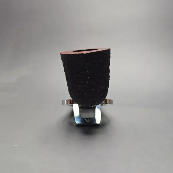 James Upshall Bark Group 6 Partially Rusticated Dublin Estate Briar Pipe, Unsmoked - Image 4