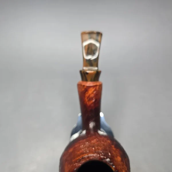 Neerup Basic Contrast Sandblasted Acorn Estate Briar Pipe, Unsmoked - Image 8