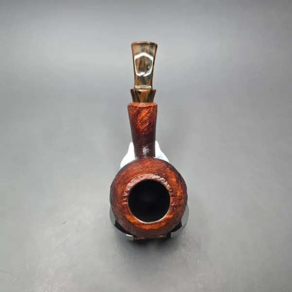 Neerup Basic Contrast Sandblasted Acorn Estate Briar Pipe, Unsmoked - Image 10