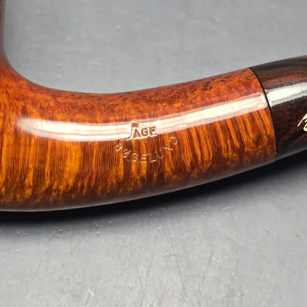 Age Bogelund 0 Smooth Brandy w/ Cumberland Estate Briar Pipe, Danish Estates - Image 11