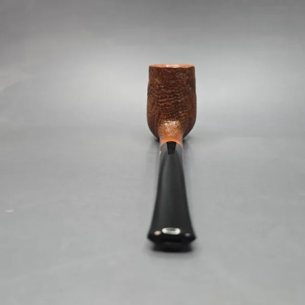 American Smoking Pipe Company (1986) (Curt Rollar) Large Sandblasted Billiard (Estate) - Image 5