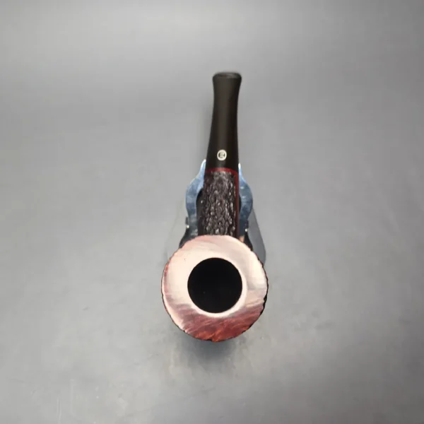 James Upshall Bark Group 6 Partially Rusticated Dublin Estate Briar Pipe, Unsmoked - Image 9