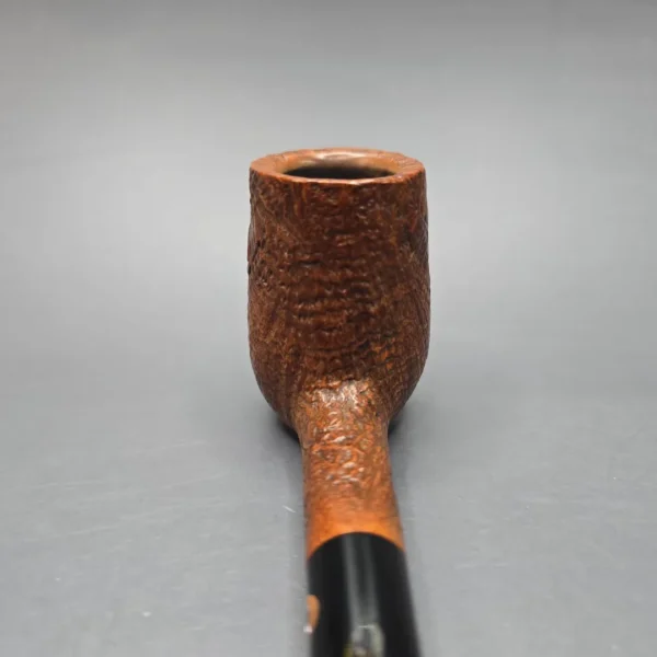 American Smoking Pipe Company (1986) (Curt Rollar) Large Sandblasted Billiard (Estate) - Image 6