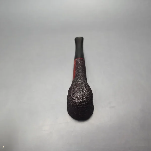 James Upshall Bark Group 6 Partially Rusticated Dublin Estate Briar Pipe, Unsmoked - Image 10