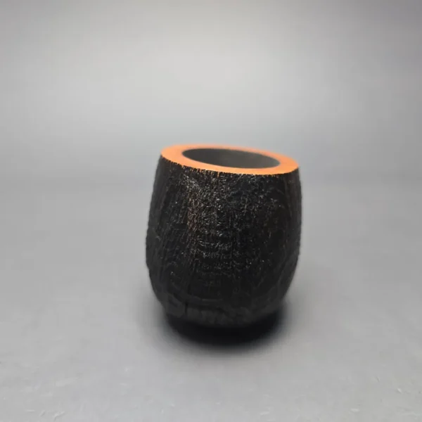Castello Old Antiquari KK Sandblasted "55" Pot Estate Briar Pipe, Italian Estates - Image 3