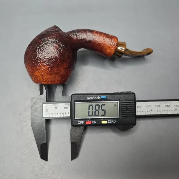 Neerup Basic Contrast Sandblasted Acorn Estate Briar Pipe, Unsmoked - Image 14