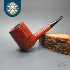 Poul Winslow Crown 300 Smooth Stack Poker Estate Briar Pipe, Unsmoked