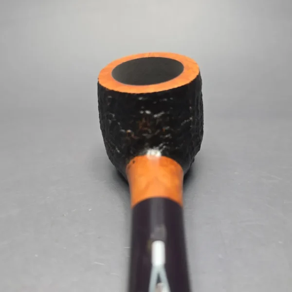 Castello Old Antiquari KK Sandblasted "55" Pot Estate Briar Pipe, Italian Estates - Image 6