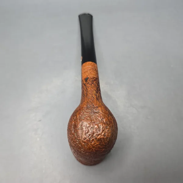 American Smoking Pipe Company (1986) (Curt Rollar) Large Sandblasted Billiard (Estate) - Image 10
