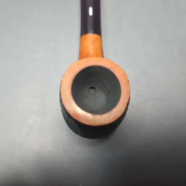 Castello Old Antiquari KK Sandblasted "55" Pot Estate Briar Pipe, Italian Estates - Image 7