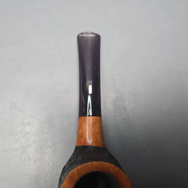 Castello Old Antiquari KK Sandblasted "55" Pot Estate Briar Pipe, Italian Estates - Image 8