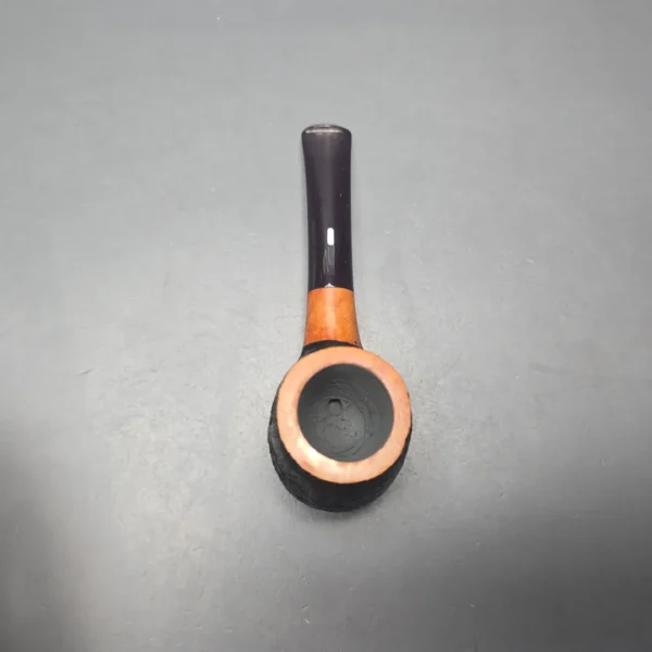 Castello Old Antiquari KK Sandblasted "55" Pot Estate Briar Pipe, Italian Estates - Image 9