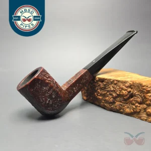 Dunhill 1976 Shell Briar 41 EK Sandblasted Panel Estate Briar Pipe, English Estates