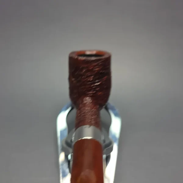 Peterson Irish Harp 106 Sandblasted Billiard w/ Silver Briar Pipe, New - Image 7