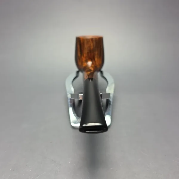 Walt Cannoy Cardinal House Langford Smooth Contrast Billiard Handmade Briar Pipe, New - Image 5