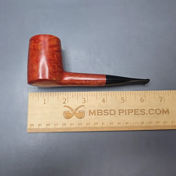 Poul Winslow Crown 300 Smooth Stack Poker Estate Briar Pipe, Unsmoked - Image 12