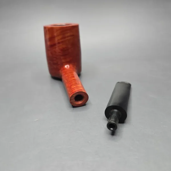 Poul Winslow Crown 300 Smooth Stack Poker Estate Briar Pipe, Unsmoked - Image 13