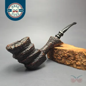 Ben Wade (Preben Holm ) Hand Cut XL Sandblasted Freehand (Estate Briar)