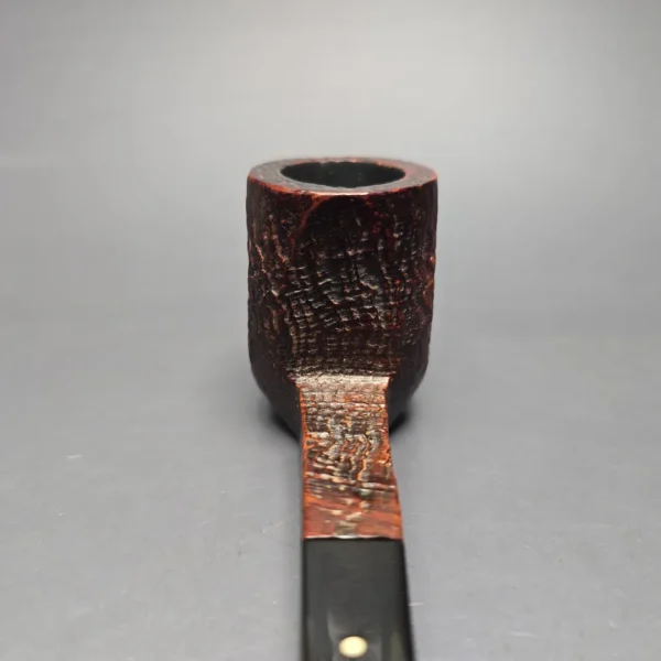 Dunhill 1976 Shell Briar 41 EK Sandblasted Panel Estate Briar Pipe, English Estates - Image 6