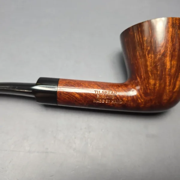 James Upshall A Grade EXL Smooth Bent Dublin Estate Briar Pipe, Unsmoked - Image 12